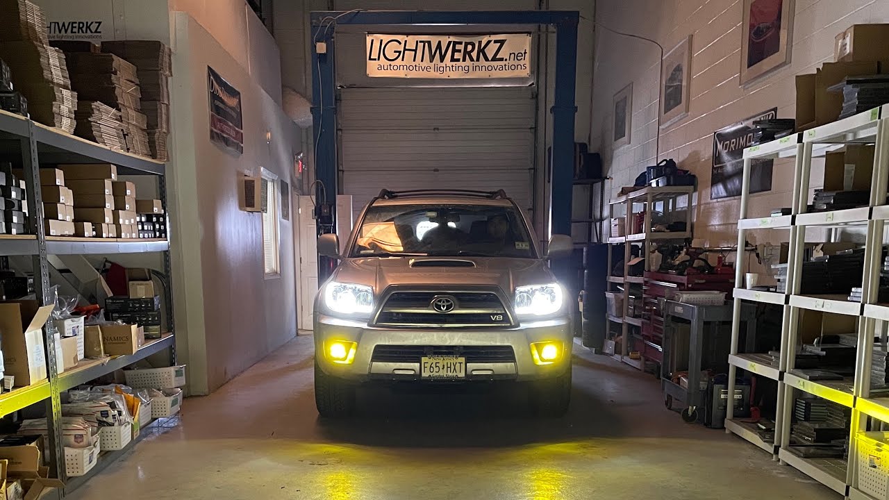4th Gen 4Runner - G5-BRT Projector Retrofit + SS3 Max Fog Lights