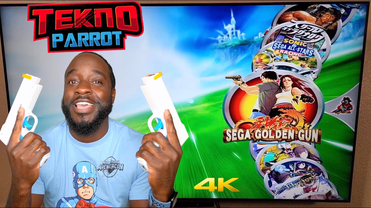 Light Gun Games are AMAZING!! Using Wii Motes on Sharkades Deluxe Control Panel - Samsung 4k