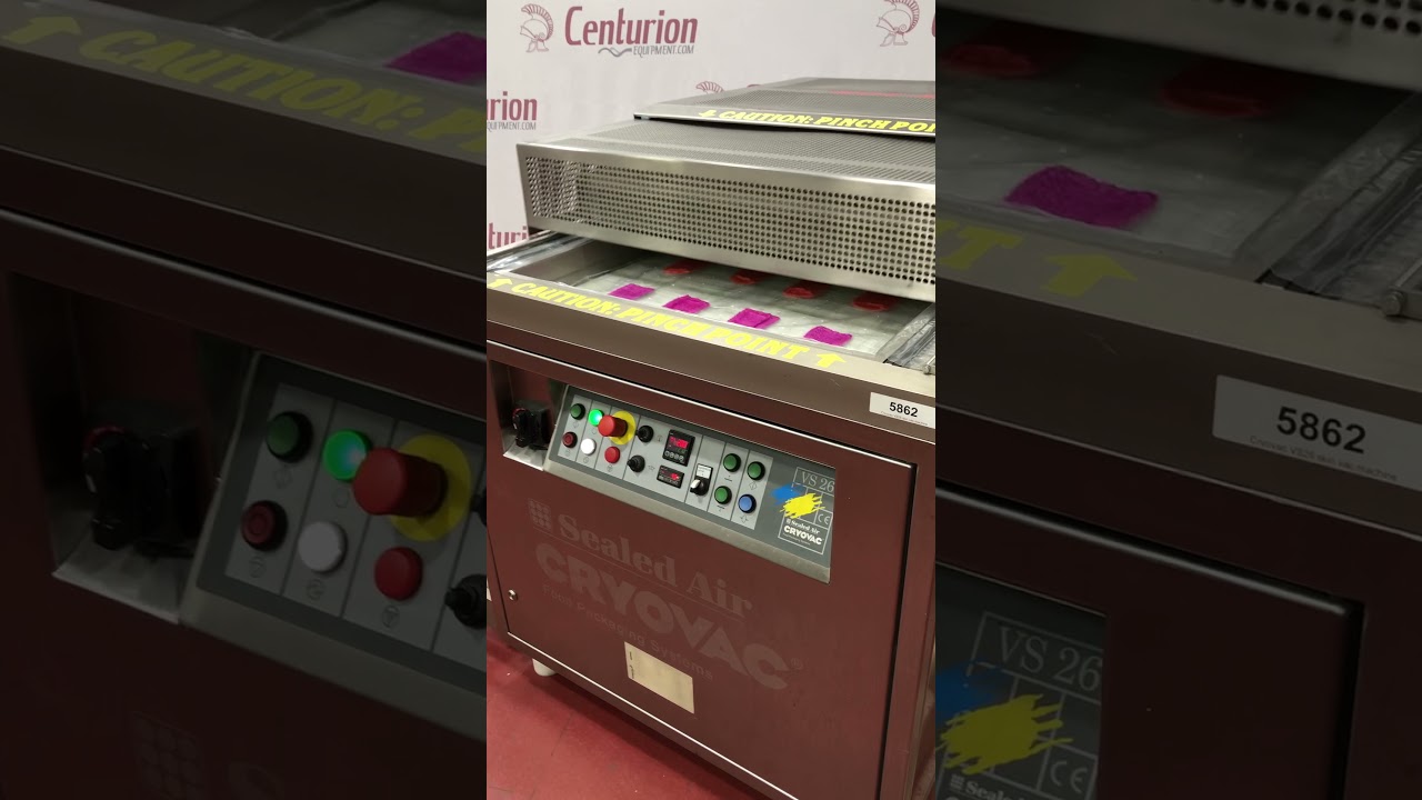 Cryovac VS26 vacuum machine