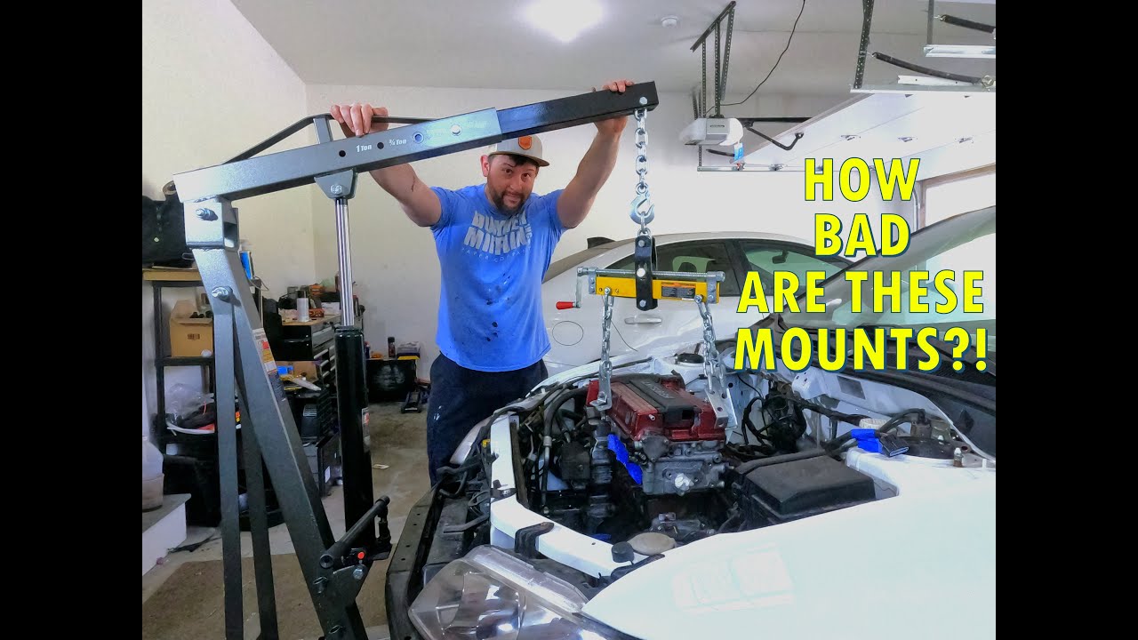 Must do Evo 8 drivability mod:Engine and trans mount replacement (4G63)