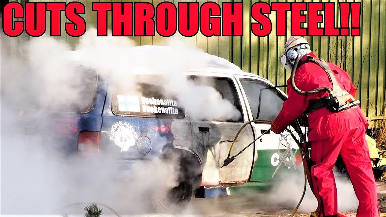 Car Vs. 44,000 PSI / 3000 BAR Pressure Washer