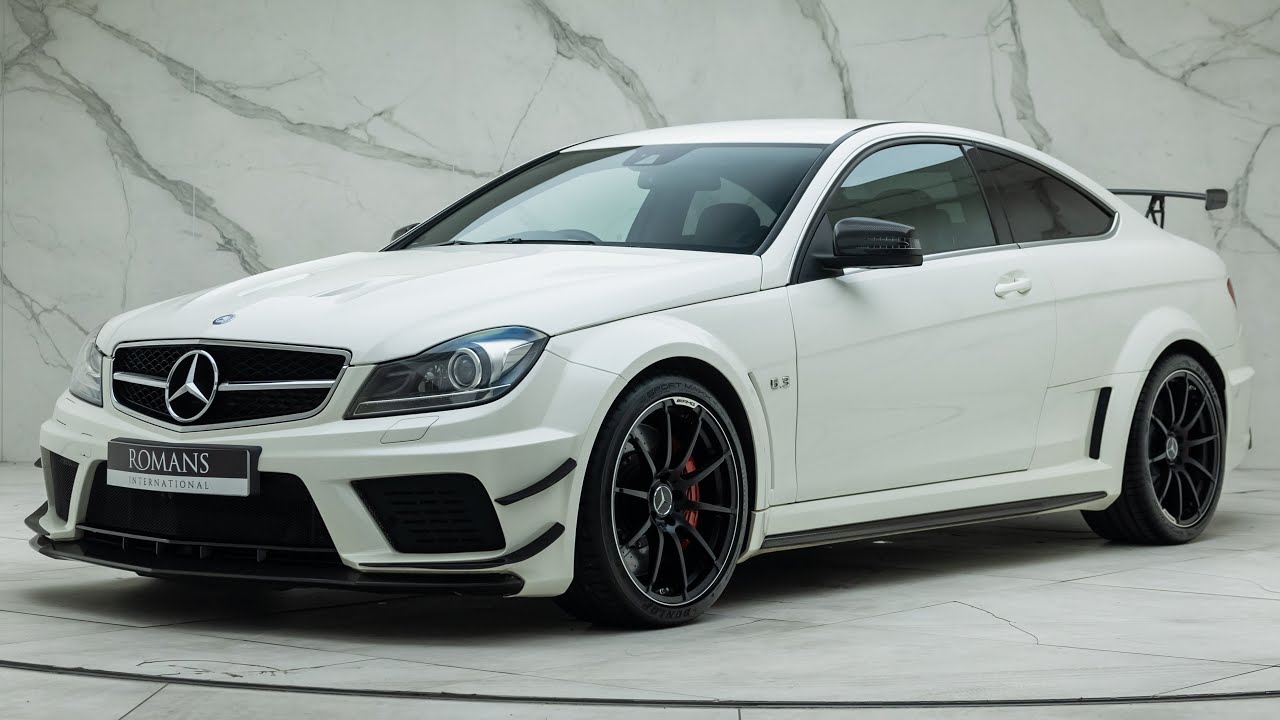 2012 Mercedes C63 AMG Black Series - Diamond White - Walkaround + Exhaust Sound