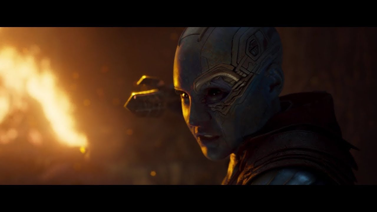 Gamora and Nebula Fighting For 4 Minutes Straight in Marvel's Guardians of The Galaxy Vol. 2