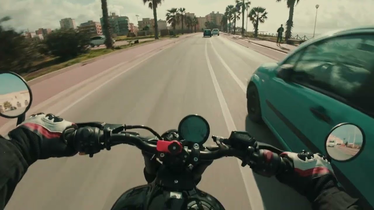 Royal Enfield Guerrilla 450 city ride | RAW SOUND |  4K Edition