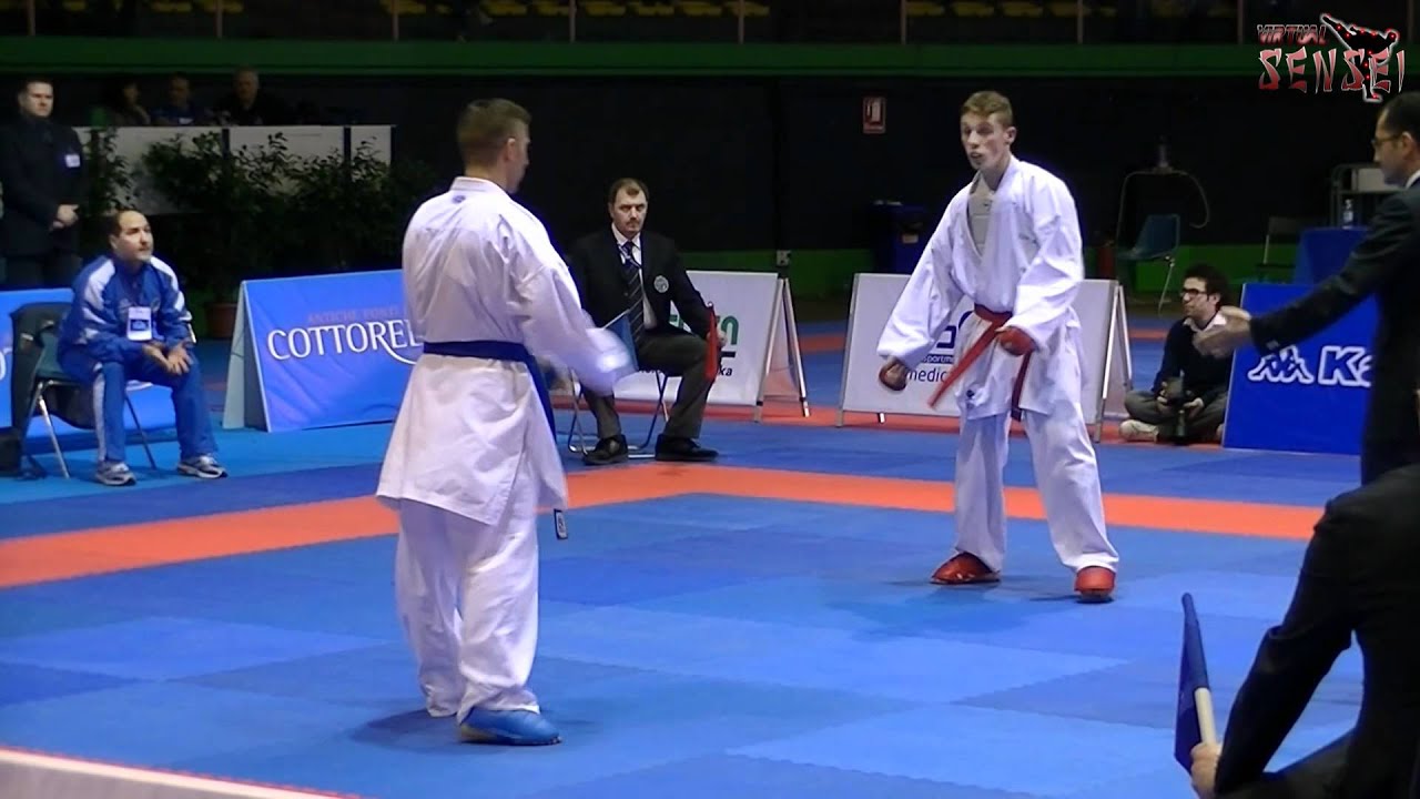 Salvatore Serino vs Gianluca De Vivo - Final 65 kg - Campionati Italiani Kumite Ostia 2012