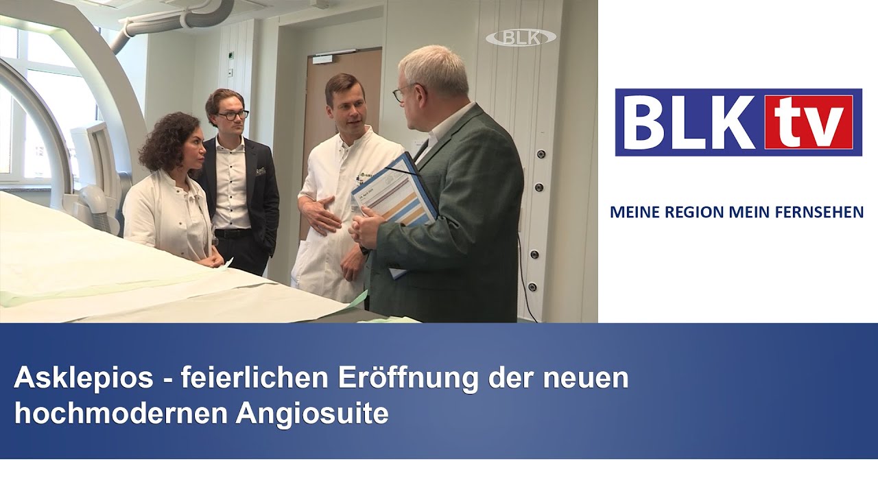 Asklepios - feierlichen Eröffnung der neuen hochmodernen Angiosuite