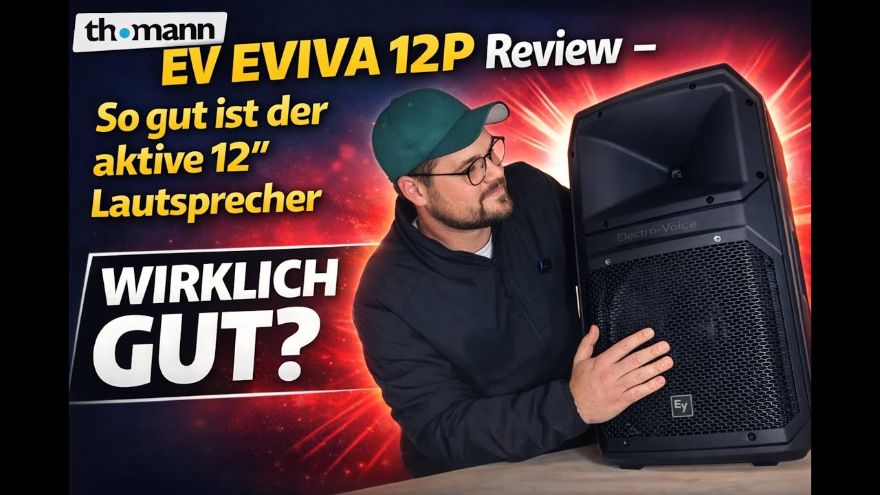 Electro Voice EVIVA 12P Review – So gut ist der aktive 12