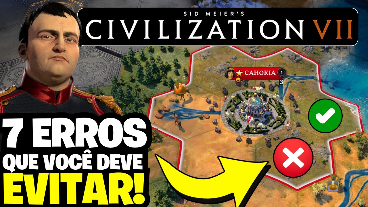 7 DICAS para INICIANTES em CIVILIZATION VII