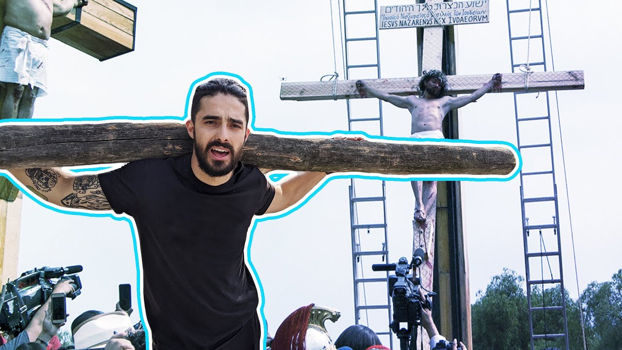 Entrenando para ser EL CRISTO DE IZTAPALAPA