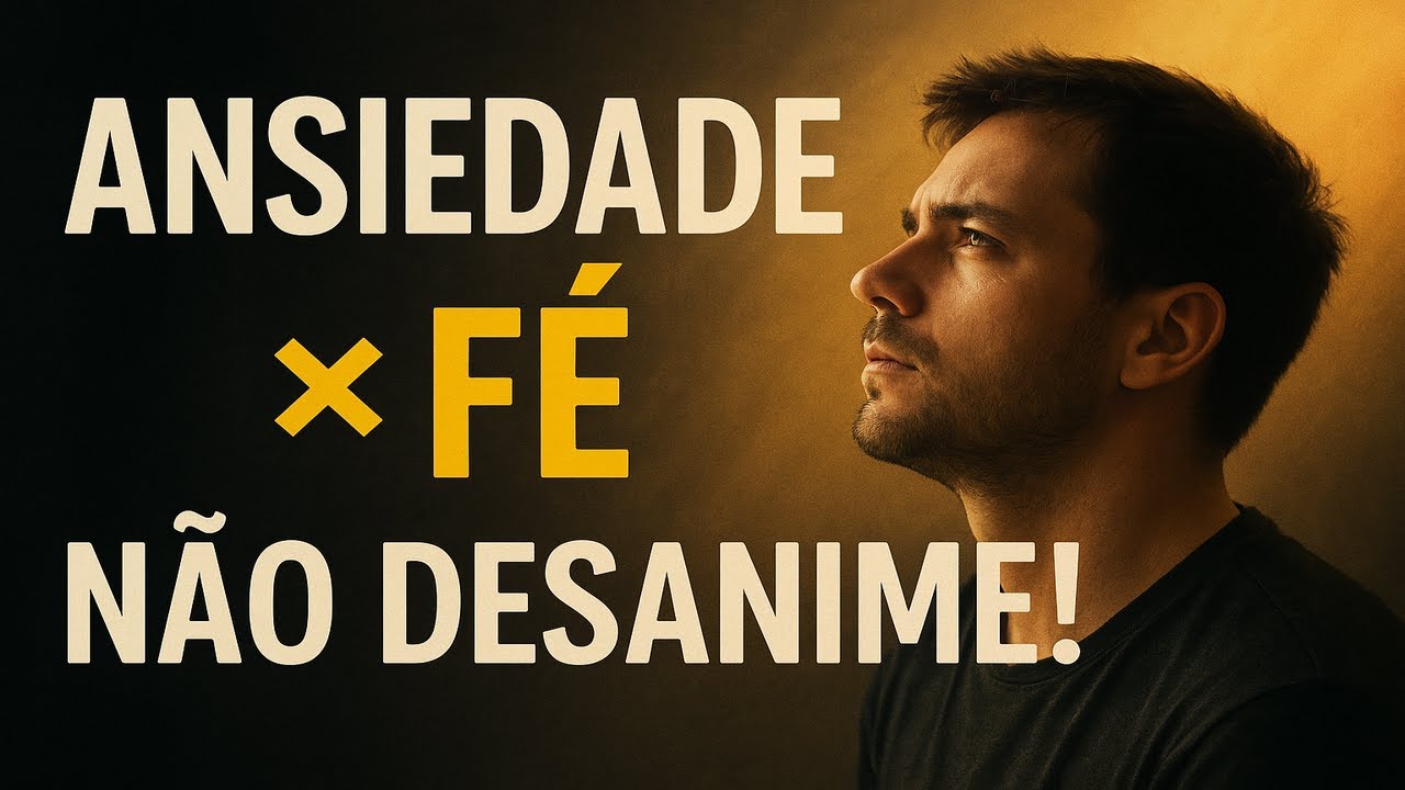 Ansiedade e Fé!  Como Encontrar Paz e Força em Deus.