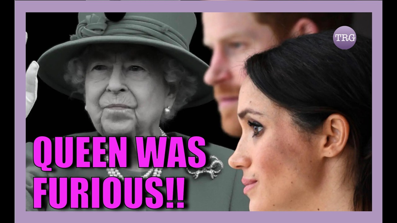 New Book Reveals The Pain & Stress Meghan Markle & Harry Inflicted Onto the Queen In Her final Years