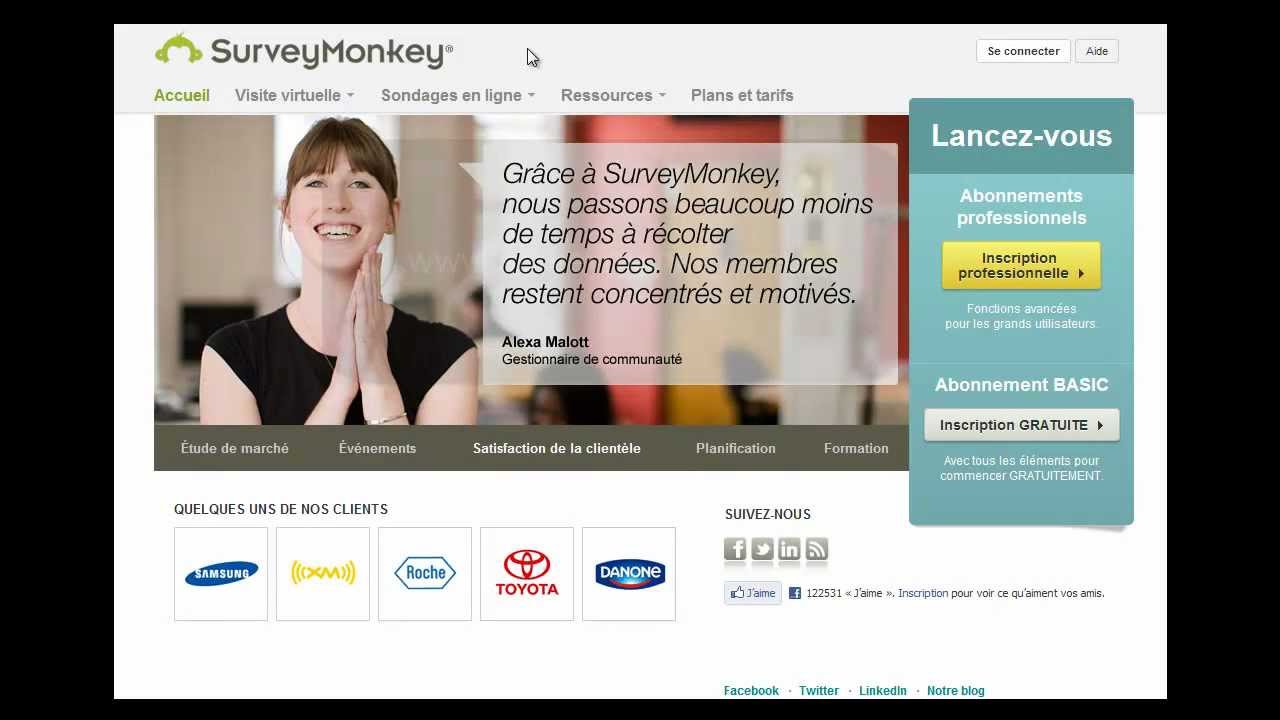 Tuto Survey Monkey, par Comm Asso