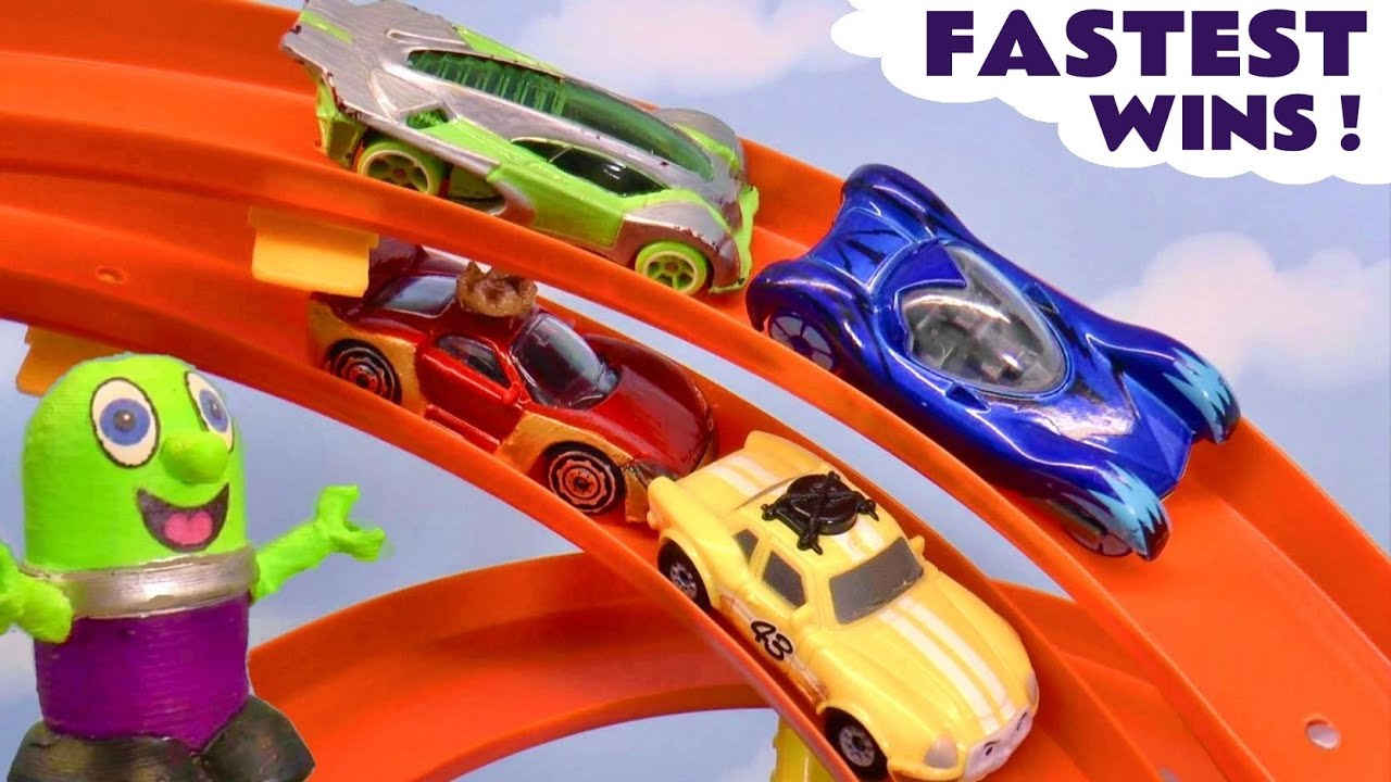 Toy Car Funlings Factory Track Racing