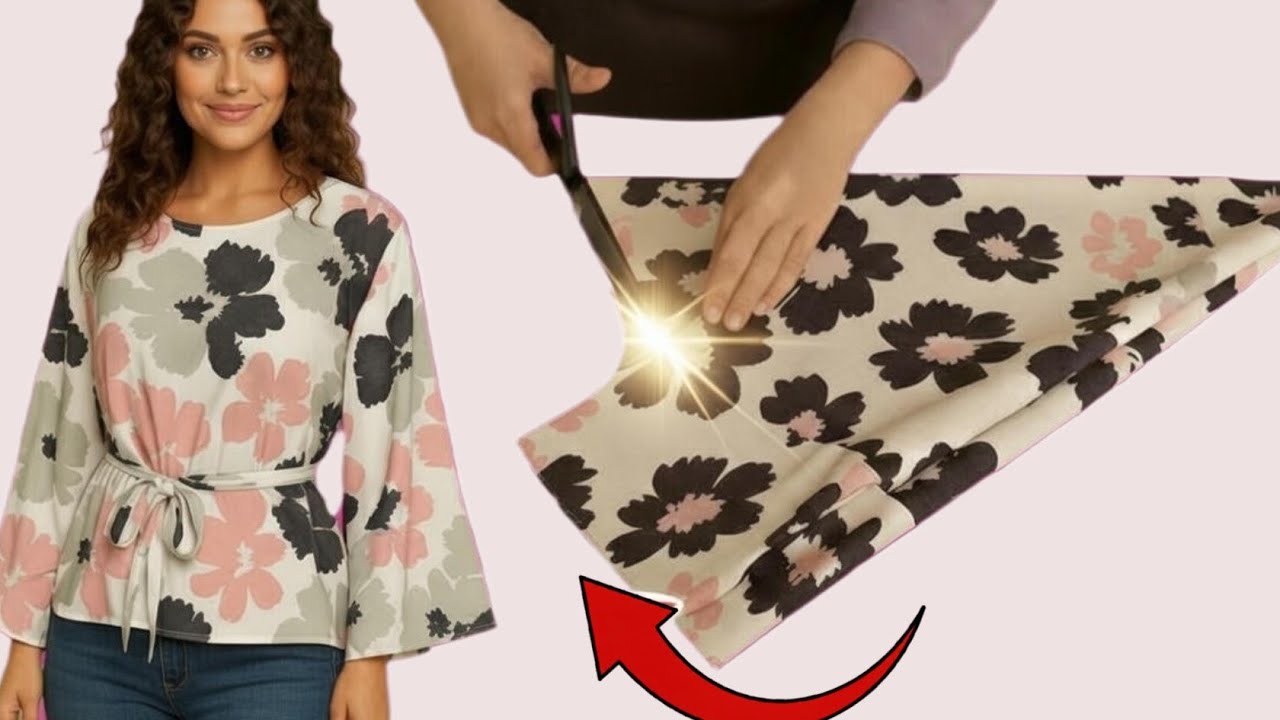 Viral Blouse Pattern Hack | Easy DIY Fashion Tutorial for Beginners & Experts