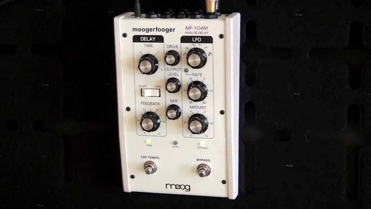 Moog Moogerfooger MF-104M Analog Delay Review - BestGuitarEffects.com