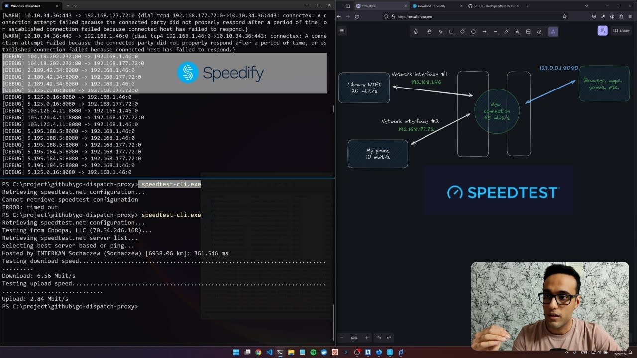 Combine multiple internet connections to maximize your speed | It's open source!