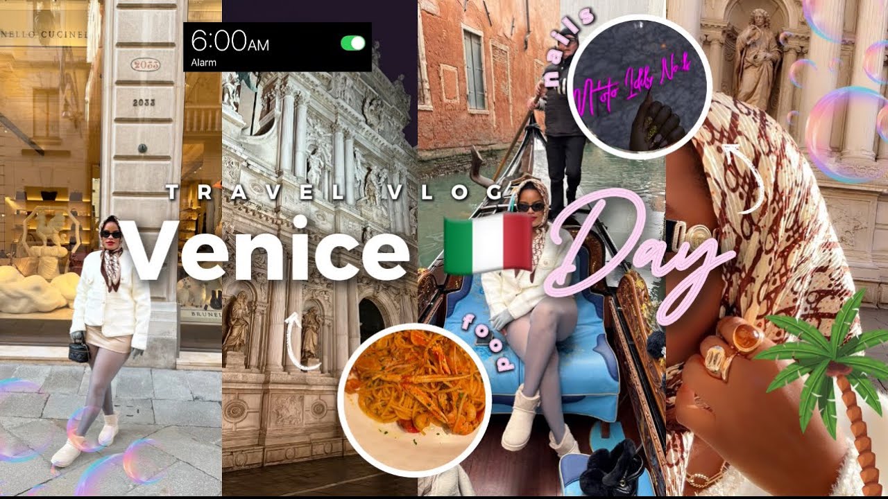 VENICE SERIES 2🇮🇹| Lost in the magic of Venice🤍 |Gondolas,Canals & Sweet Gelato ✨A Fairytale Day 