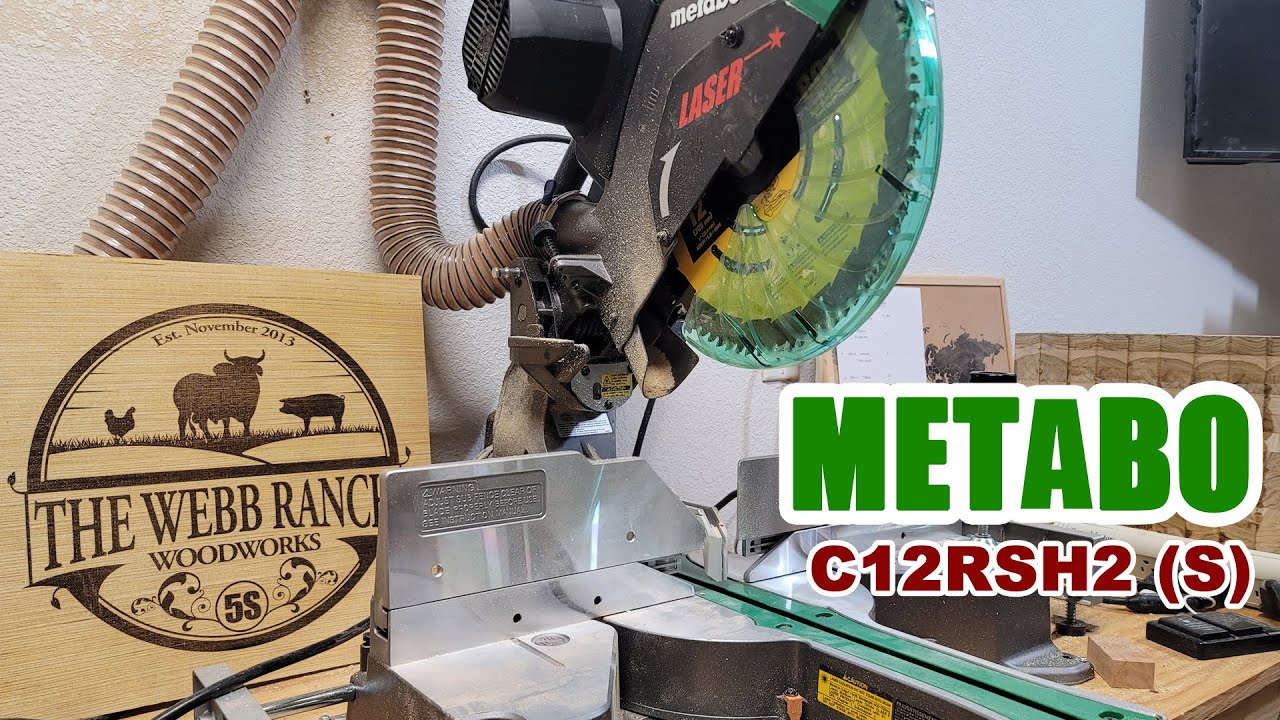 Сборка и обзор торцовочной пилы Metabo C12RSH2 (S)