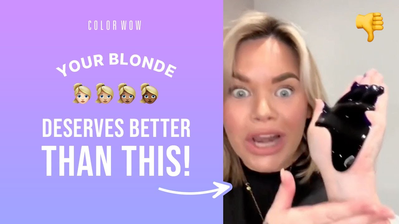 Why Purple Shampoo Won&rsquo;t Brighten Your Hair: The Truth About Blonde Hair Care