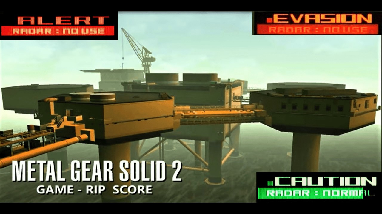 Metal Gear Solid 2 - Big Shell / Plant (Complete mix): Detect, Alert, Evasion, Caution