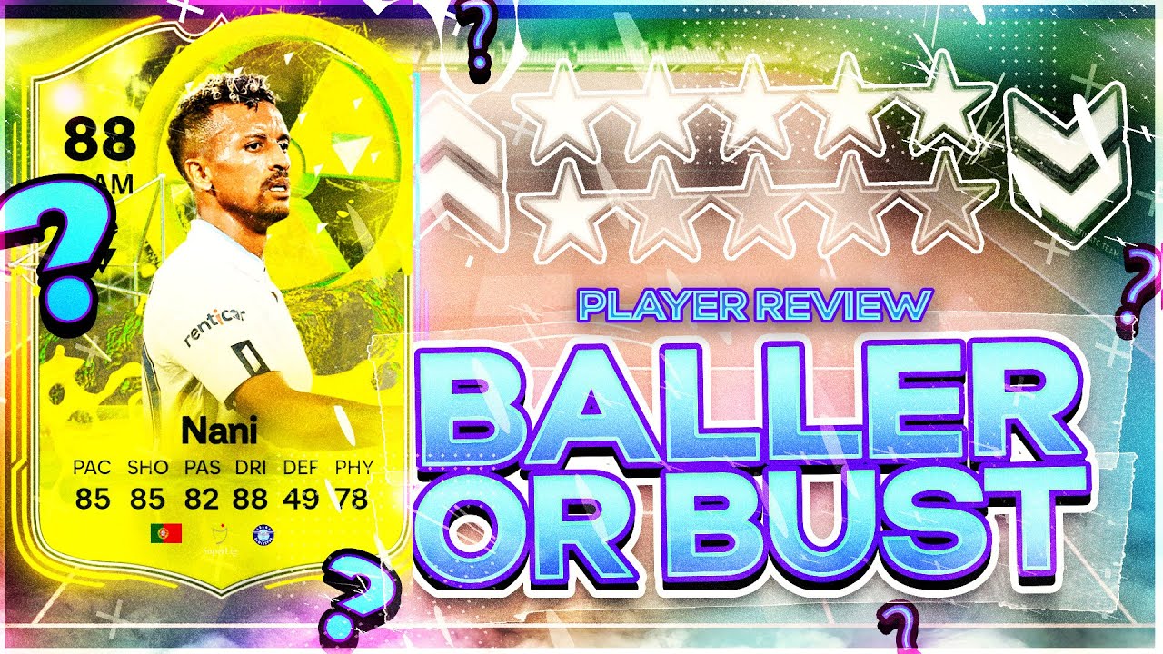 Radioactive Nani FC24 Player Review! / Baller or bust!?