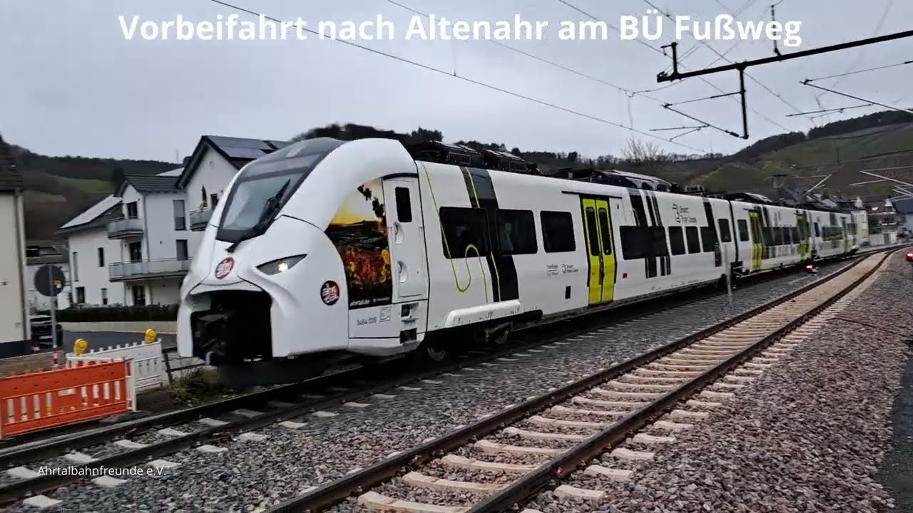 Wiederinbetriebnahme der Ahrtalbahn am 12. Dezember 2025