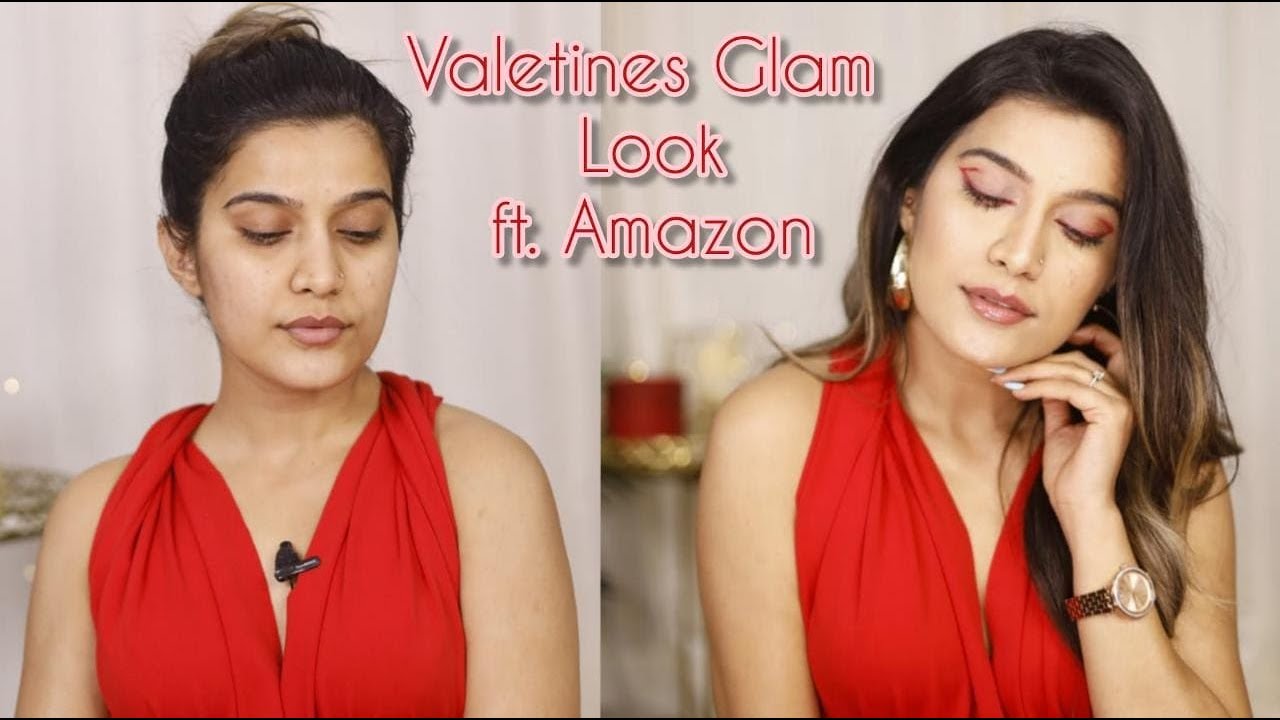 The Expression of Love ft. Valentine’s Day Look #VDayKindaLove | Ft. Amazon | Komal Gudan