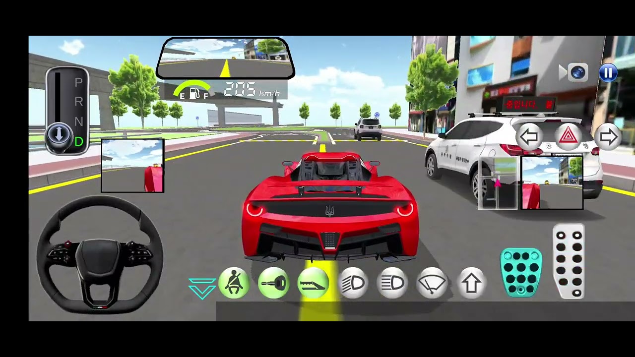 3D Car Driving Game 