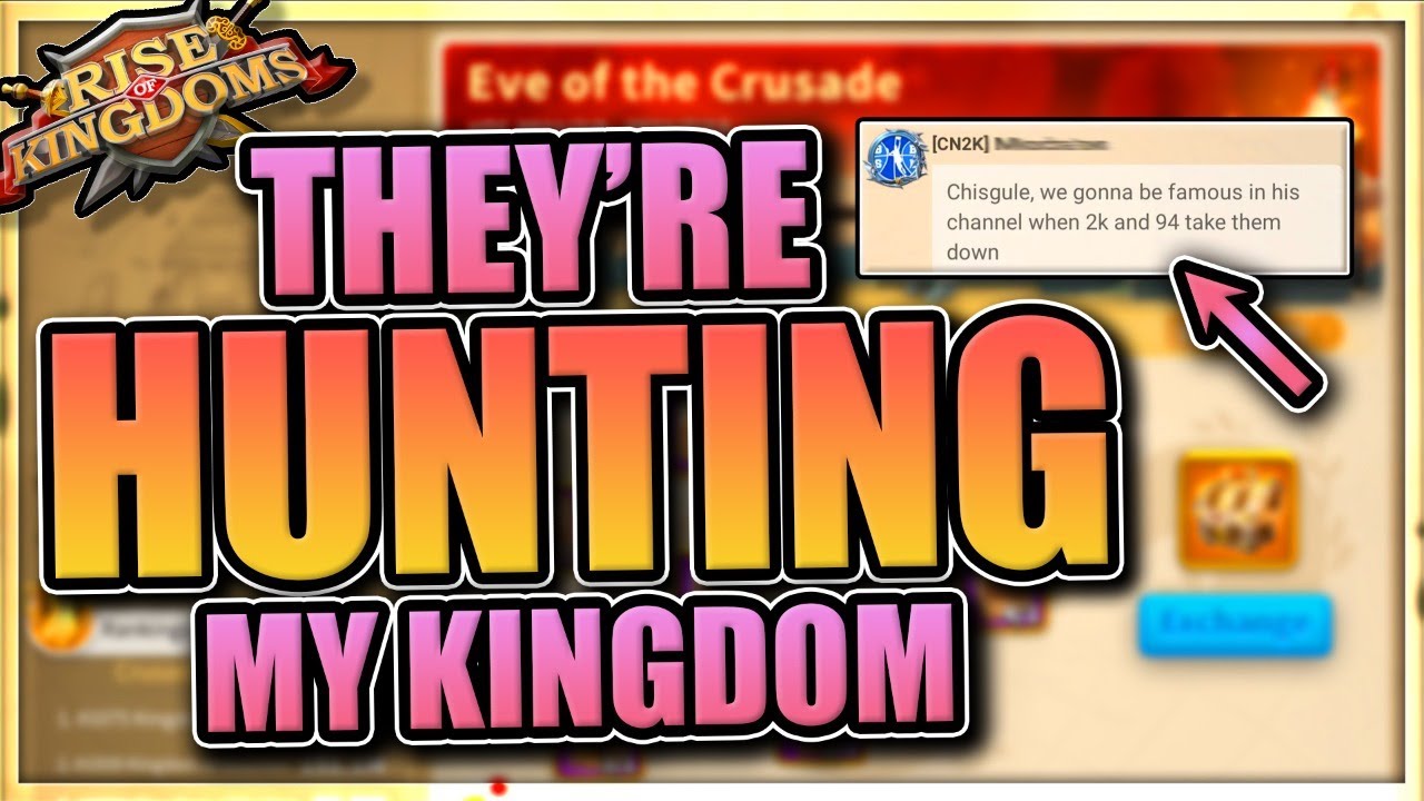 Heroic Anthem KvK Matchup, Eve Stage 1 in Rise of Kingdoms (ROK)