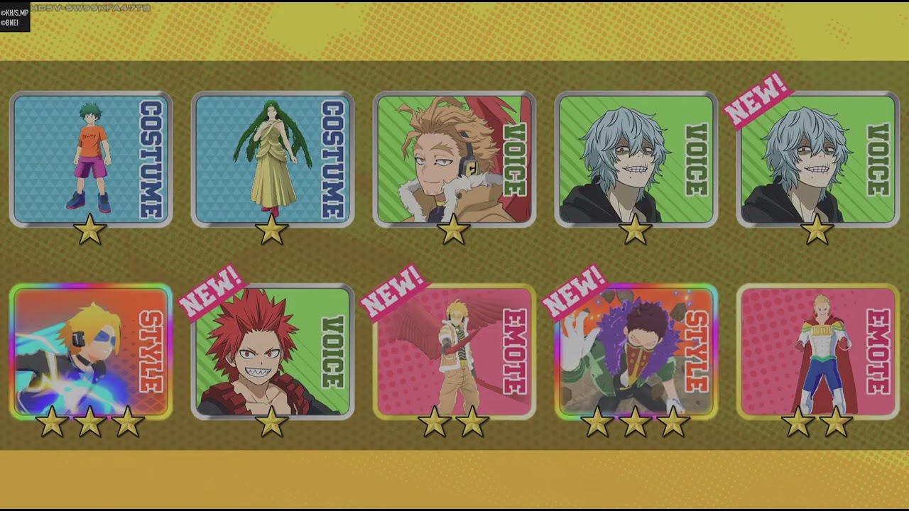 MY HERO ULTRA RUMBLE pulled overhaul