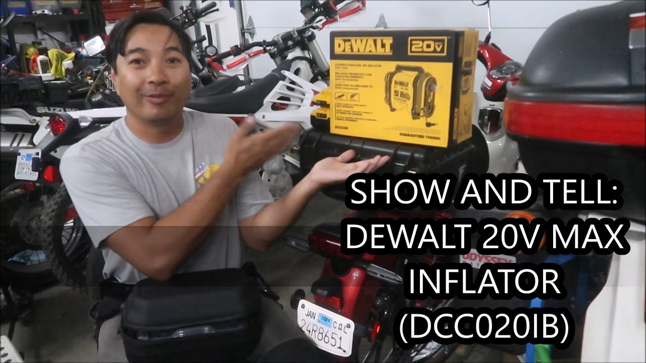 Show and Tell: Dewalt 20V Max Inflator