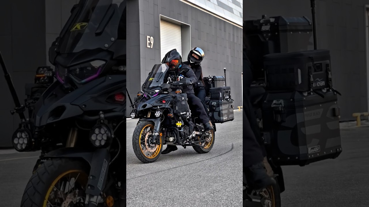 Поездка на туристическом мотоцикле Benelli Trk552x 💕🔥 #r1250gsa #benellitrk552x #benellitrk