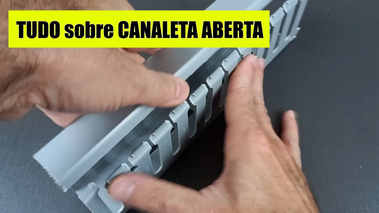 TUDO sobre CANALETA ABERTA