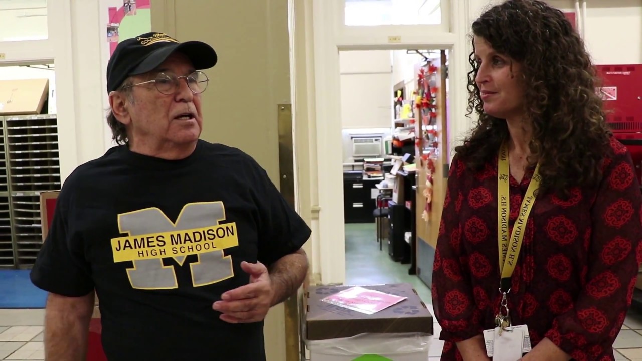 Joel Zwick at James Madison HS with Carol King commentary