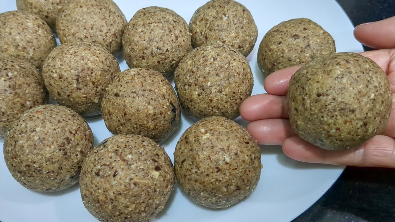 ಅಗಸೆ ಲಡ್ಡು | Flax seeds Laddu | Agase Laddu | Healthy food recipe | saviruchiya sobagu special Laddu