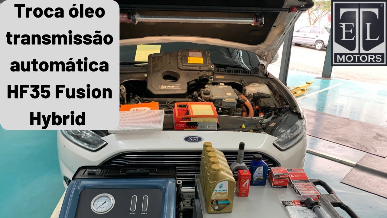 TROCA ÓLEO TRANSMISSÃO ECVT/ HF35 FORD FUSION HÍBRIDO