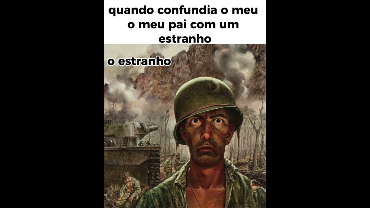 tenho medo pq ele me olhava estranho
