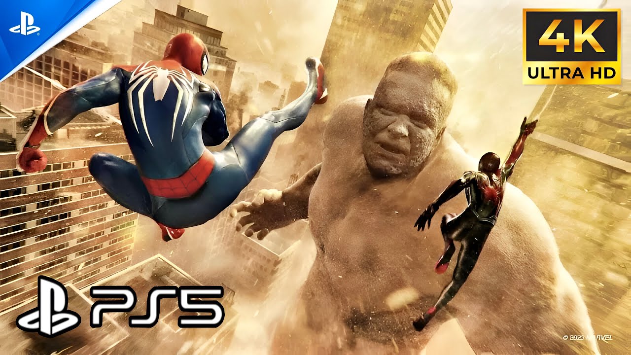 SPIDER-MAN 2 Gameplay Walkthrough FULL GAME  [4K 60FPS] - No Commentary