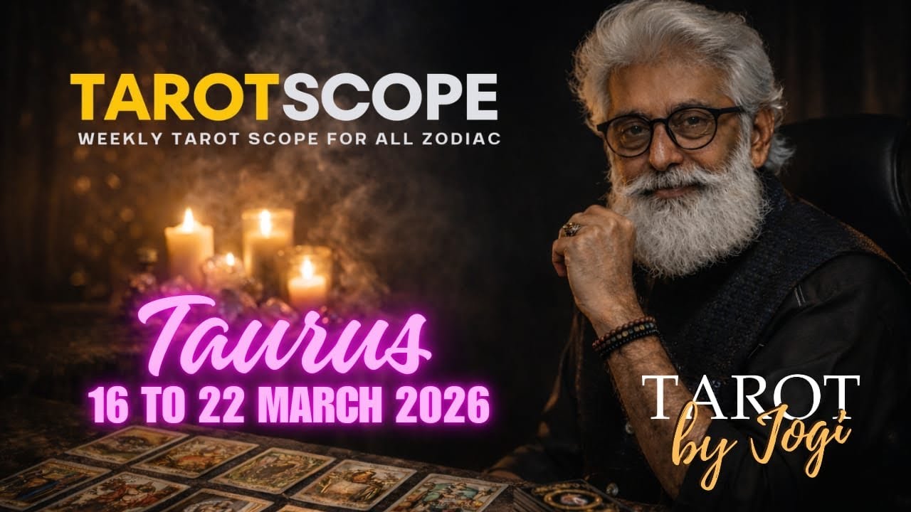 Taurus Horoscope Weekly | 16 - 22 March 2026 | TarotScope | Tarot Card Reading | Liaqat Jogi 
