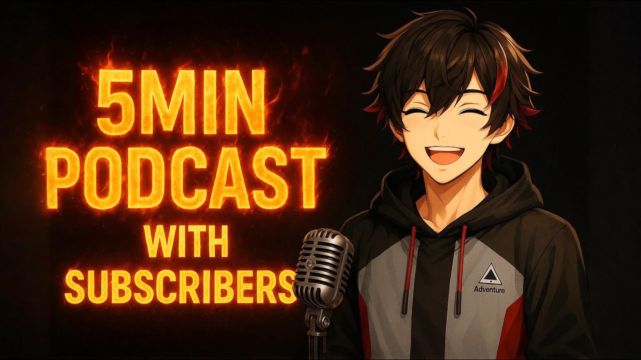 5-Minute Podcast With Subscribers  || INDIAN VTUBER