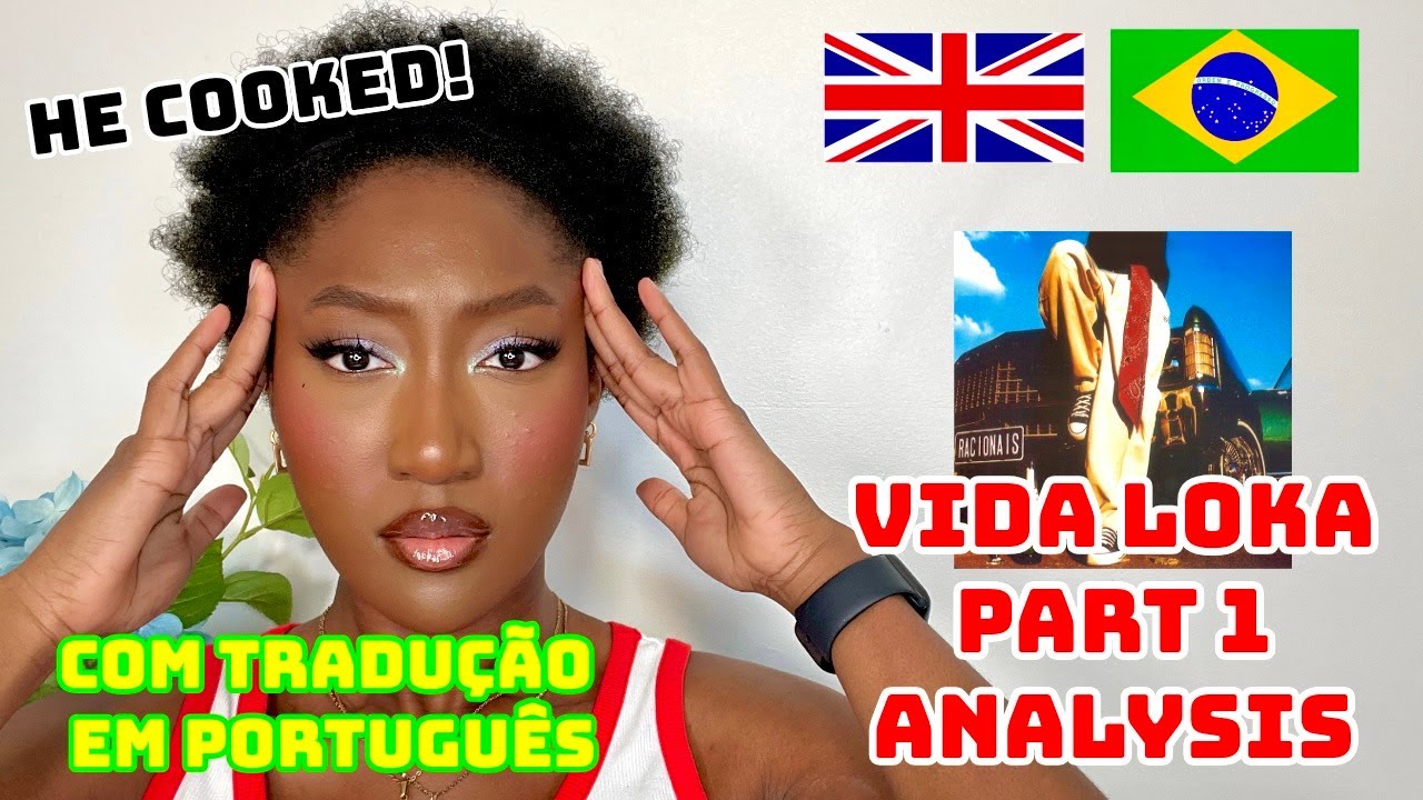 BRITISH REACTION TO REAL BRAZILIAN RAP // Vida Loka Pt. 1 (REA&Ccedil;&Atilde;O): LYRIC BREAKDOWN