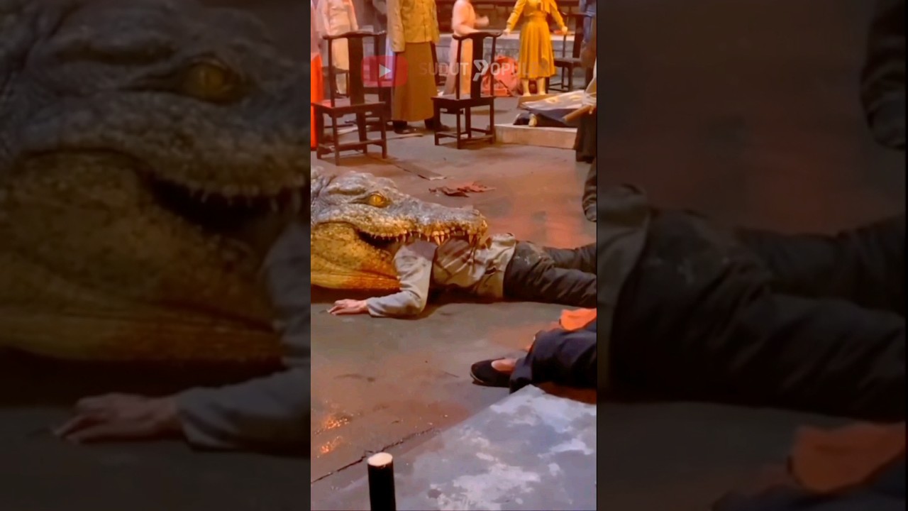 Proses Syuting Film Dengan Predator Besar
