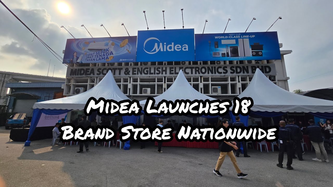 Midea Launches 18 Brand Store Nationwide