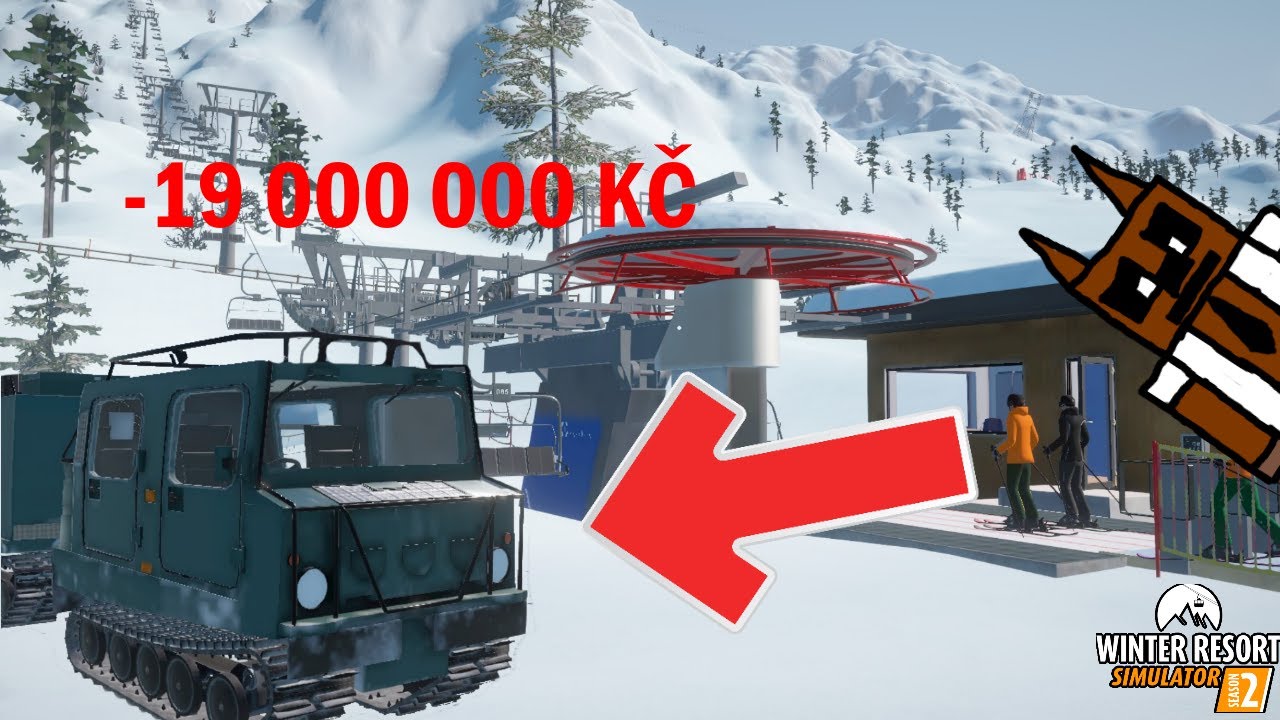 Kvůli tomuhle jsem málem ZBANKROTOVAL | Winter resort simulator