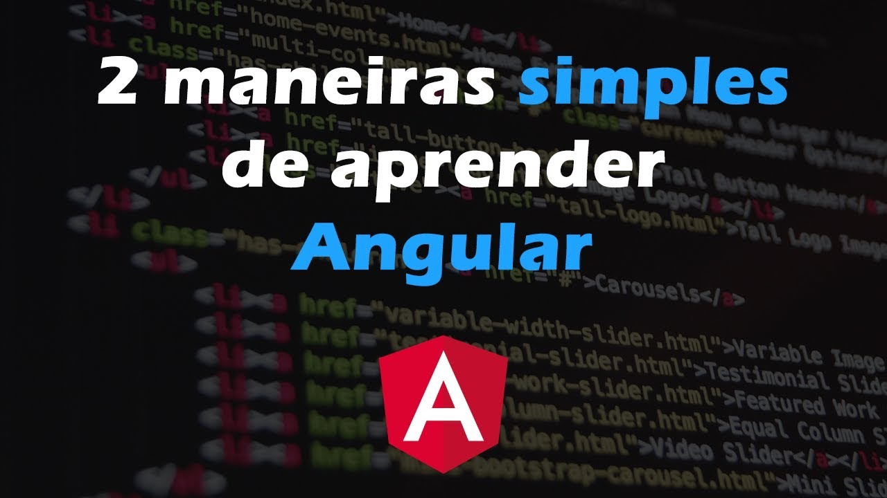 2 maneiras de iniciar seu aprendizado com Angular