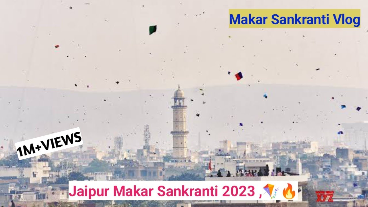 Jaipur Kite Festival 2023 | Jaipur Makar Sankranti 2023 | Jaipur Toofani Patangbazi 14 January 2023