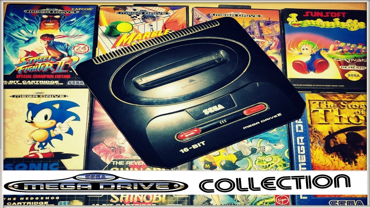 Meine Sega Mega Drive Sammlung