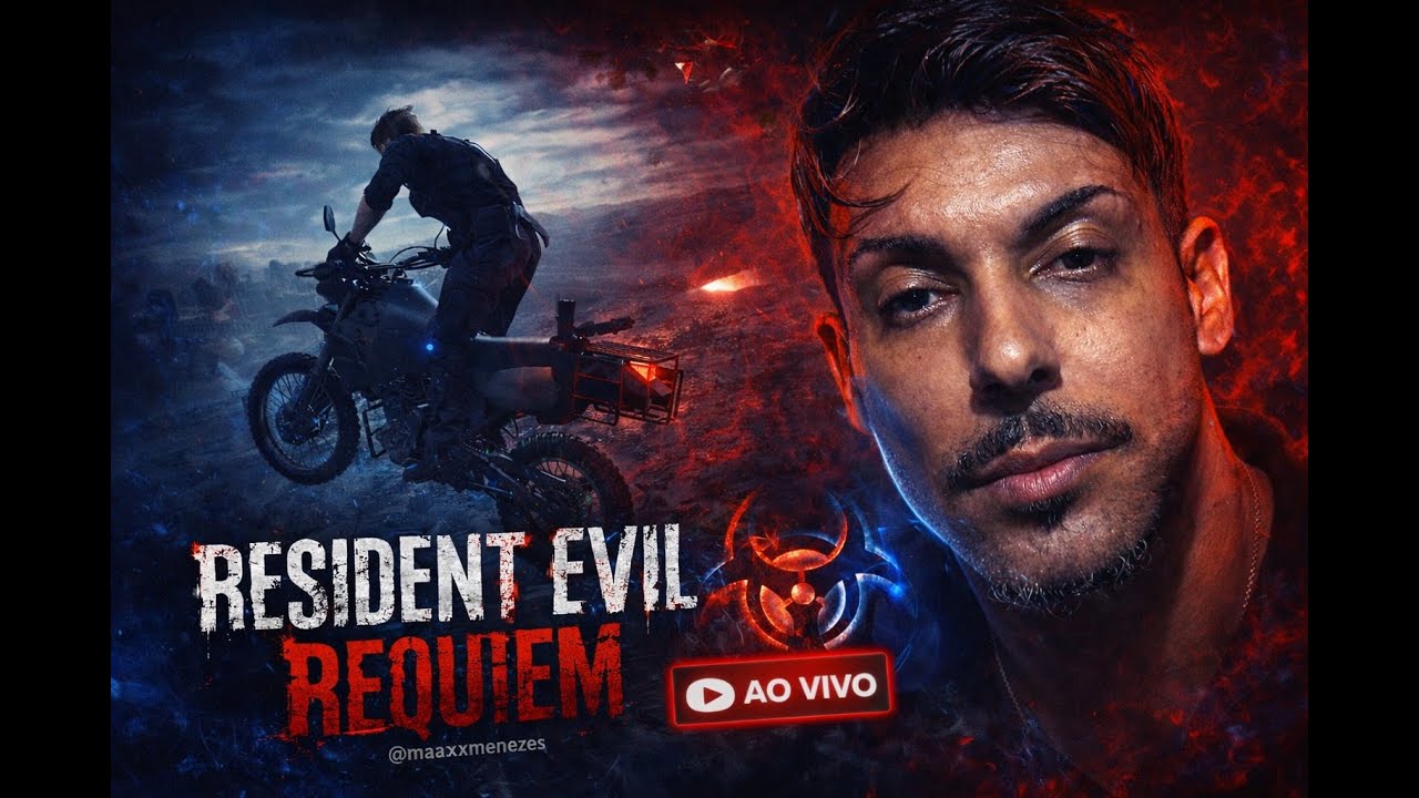 RESIDENT EVIL REQUIEM AO VIVO - Reta final para zerar!?