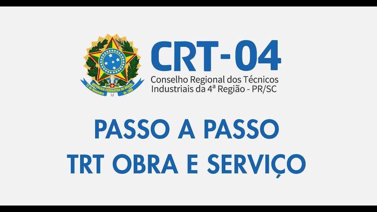 Passo a passo TRT Obra e Serviço