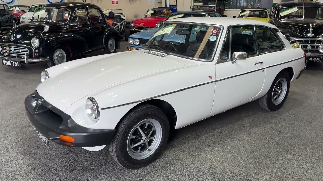 1978 MG B GT | MATHEWSONS CLASSIC CARS | AUCTION: 30 & 31 JULY & 1 AUGUST 2025